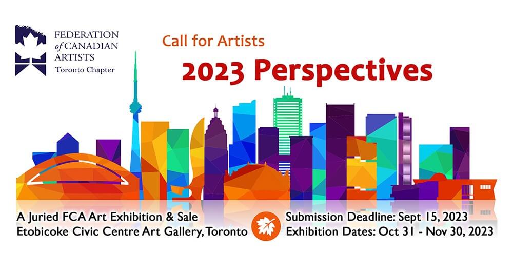 Call for Entry Poster for the 2023 Perspectives Exhibition